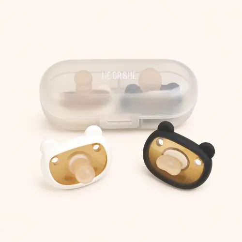 2 Baby Bottle & Day and Night Pacifier Set