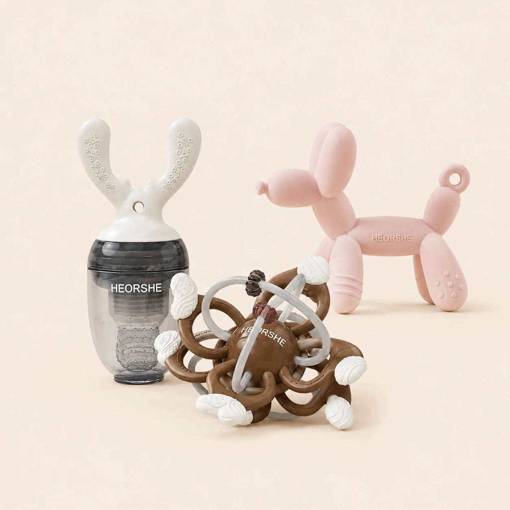 4M+ First Foods & Teething Set