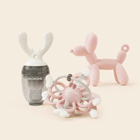 4M+ First Foods & Teething Set