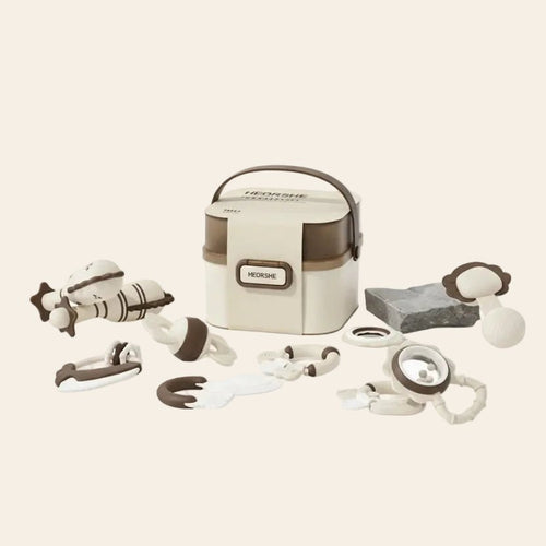 10 - Piece Tiny Rattle Set - HEORSHE