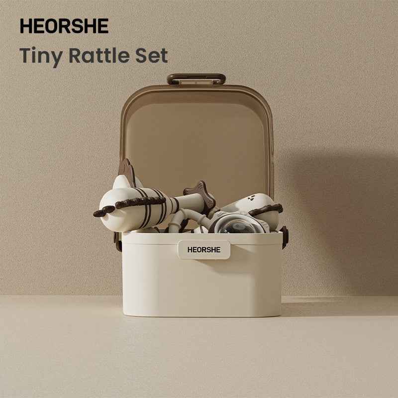 10-Piece Tiny Rattle Set