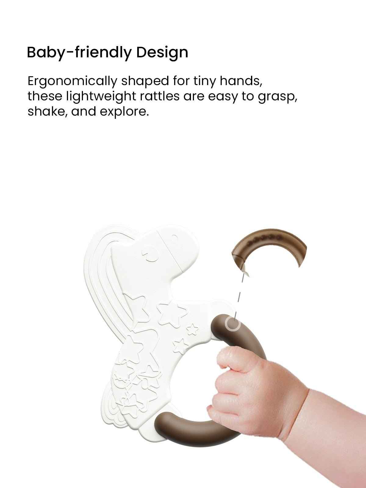 10-Piece Tiny Rattle Set