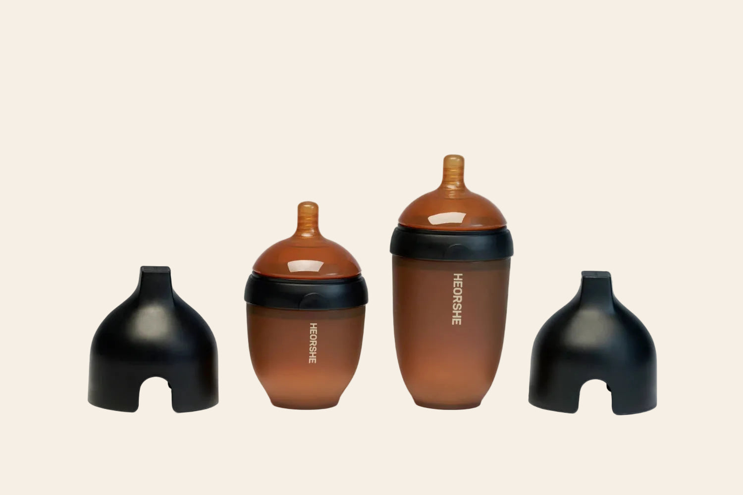2 Baby Bottle & Day and Night Pacifier Set