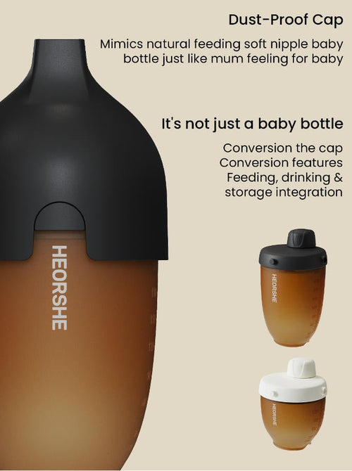 Baby Bottle Dust - Proof Cap - HEORSHE