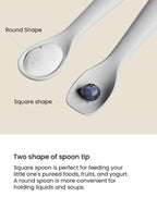 Baby Silicone Feeding Spoon Set