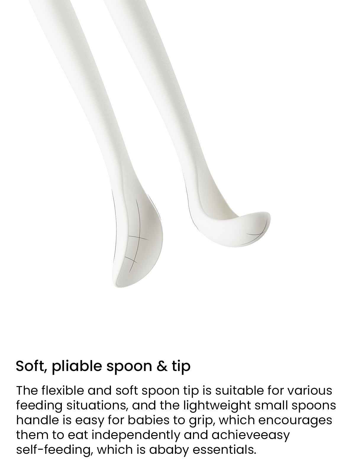 Baby Silicone Feeding Spoon Set