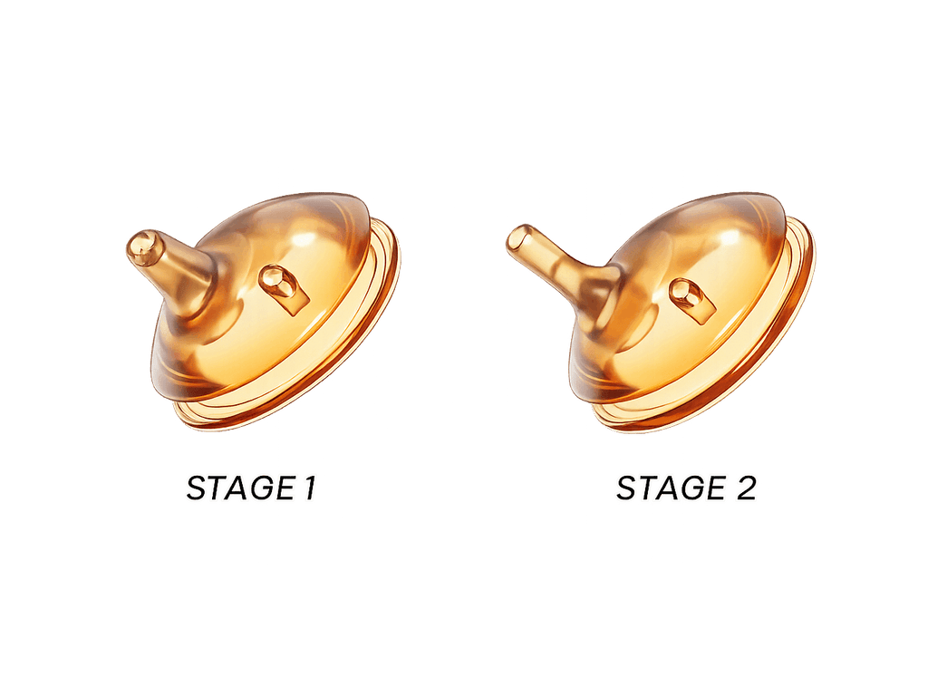 Dental - care Sippy Cup Spouts STAGE1 for 6M+ - HEORSHE
