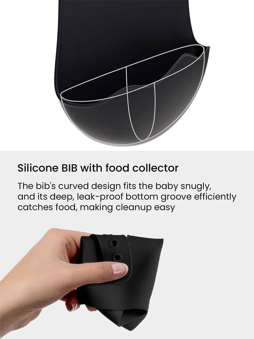 I'm a Silicone Bib