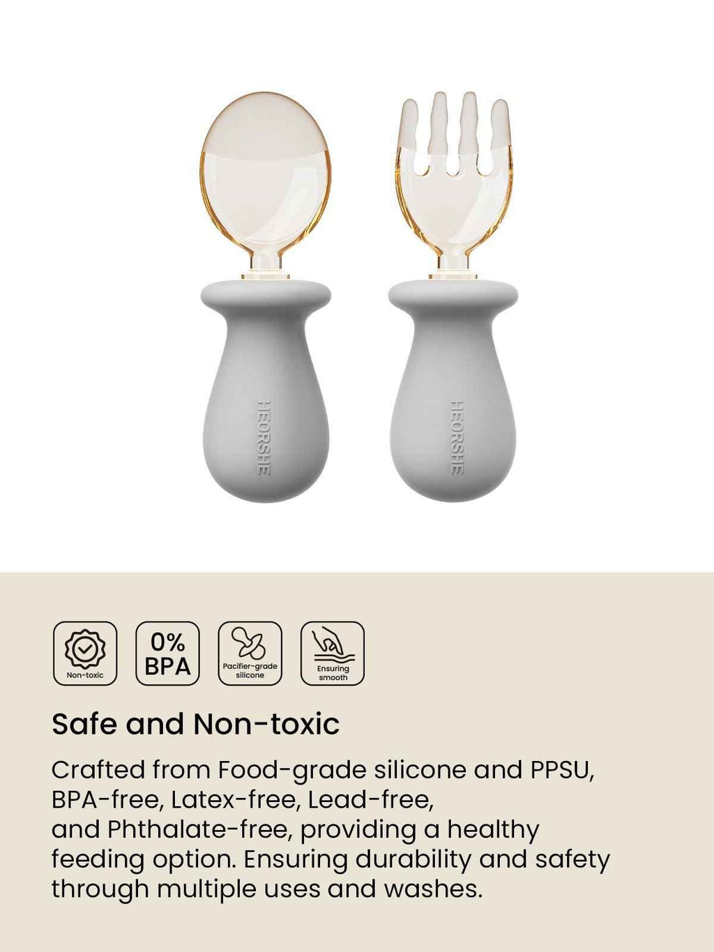 PPSU Tiny Spoon Fork