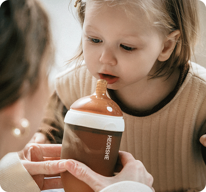 PPSU Ultra Wide Neck Baby Bottle - HEORSHE