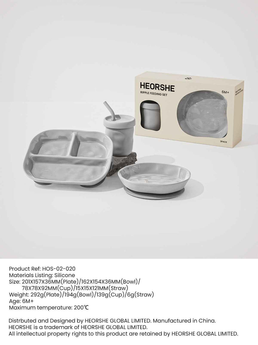 Ripple Feeding Set