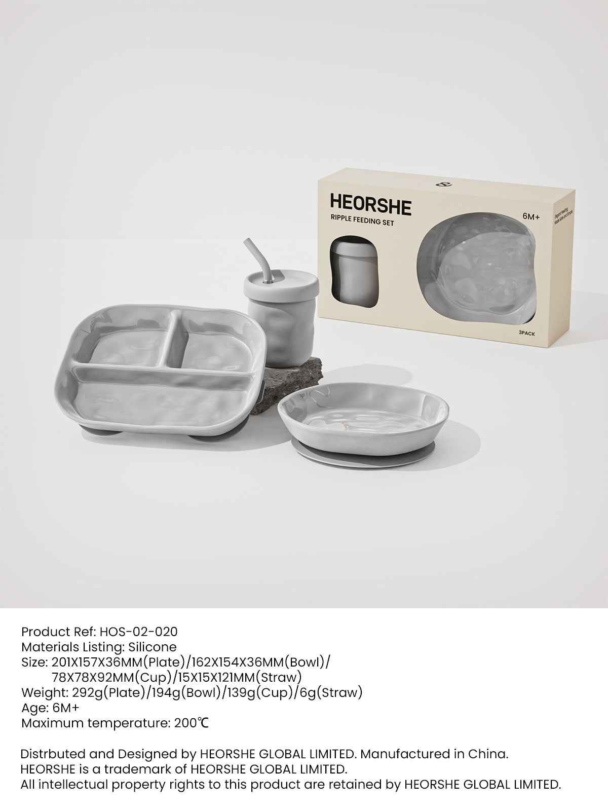 Ripple Feeding Set