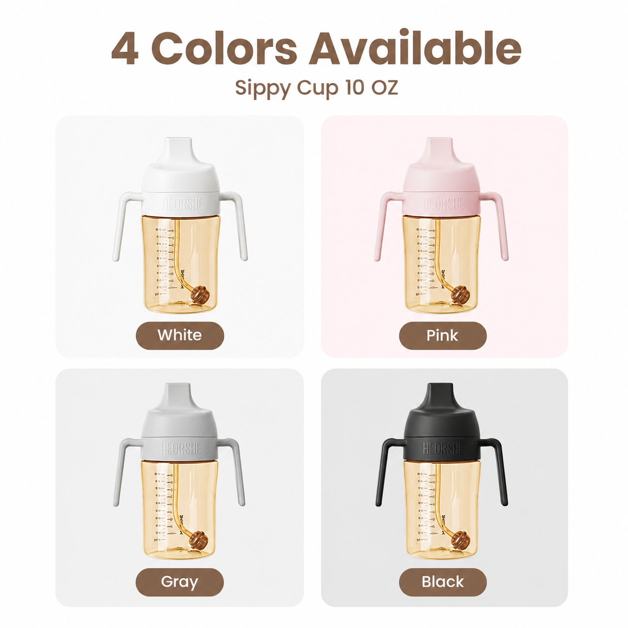 6M+ Twin Sippy Cup Learning Set